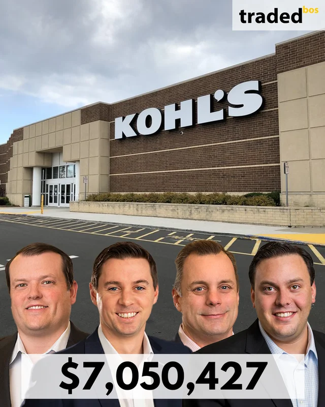 Horvath & Tremblay Represents Sale Of Kohl’s At 250 Bull Hill Lane In Orange For $7.05M