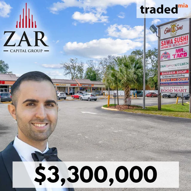 Zar Capital Group Acquires Retail Property In Jacksonville For $3.3M