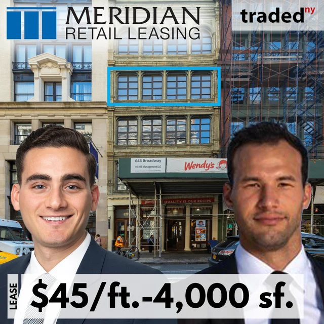 The Practice Room Leases Retail Space At 650 Broadway Noho For $45/ft