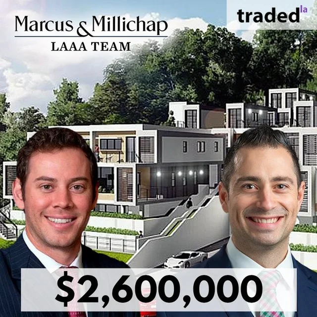Marcus & Millichap Sells Pasadena Dev Site At 181-187 Monterey Rd For $2.6M With Brokers Glen Scher & Filip Niculete