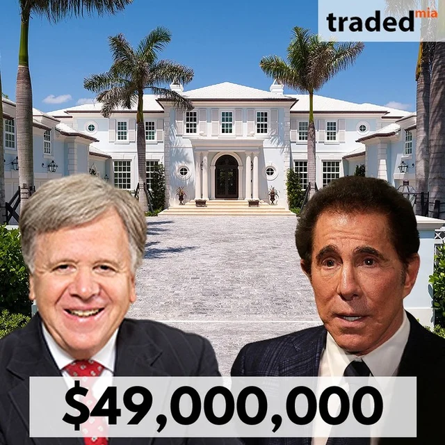 Steve Wynn Acquires SFR In Palm Beach For $49M From Seller Pat Carney &amp; Lillian Carney