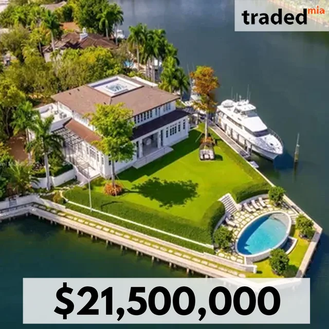 Anthony M Lopez Acquires Single Family Property In Miami, FL For $21.5M