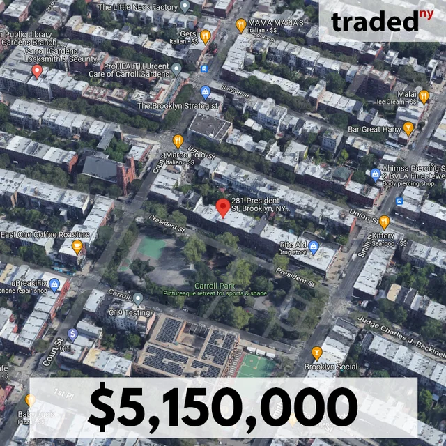 Compass Sells Multifamily Property In Carroll Gardens For $5.15M