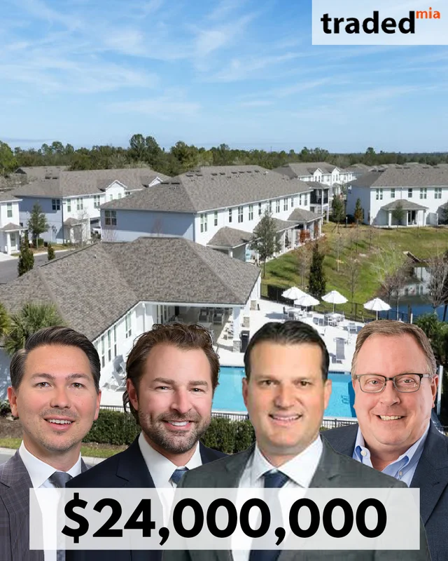 KRI Partners Purchases 130-Unit Multifamily Property In DeBary From MTK Developments For $24M