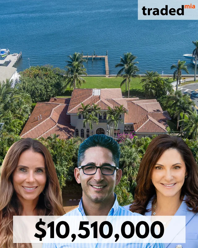 Simon Isaacs Of Simon Isaacs Real Estate Represents Seller In West Palm Beach Sale For $10.51M