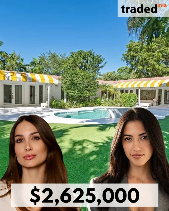 Deb Bakkerd Purchases Single Family Home In Miami Shores For $2,625,000 With Seller's Reps Lisandra Martinez And Angela Goureau