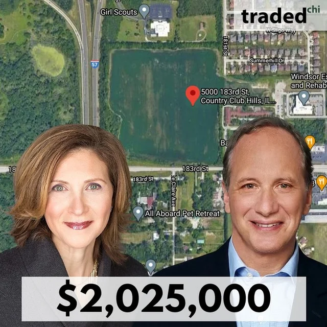 Linda Levin & Keith Estrada Sell 18.63 Acre Development Site In Country Club Hills For $2.03M