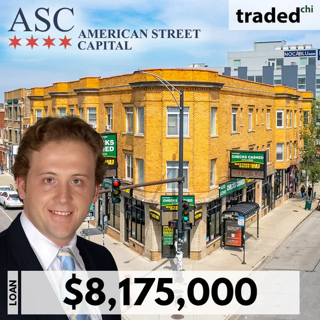 American Street Capital Arranges $8.2M Bridge Loan For Mixed-Use Property In Logan Square, Chicago