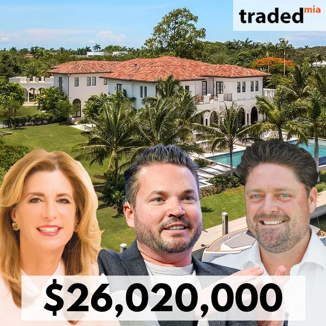 Travis VanderZanden's Coral Gables Mansion Sold For $26M By Seller's Rep Jill Hertzberg & Nathan Zeder - Coldwell Banker