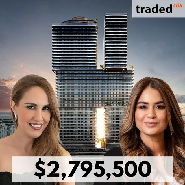 Mercedes-Benz Places Sells Condo In Miami For $2.795M With Monica Martinez And Brenda Corona As Reps