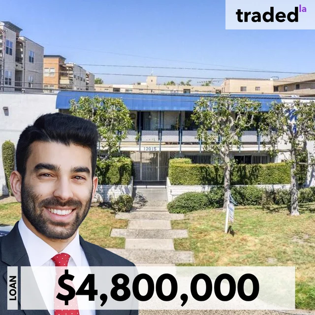 Nathan Stein Receives $4.8M Cash Out Refinance For 24-Unit Multifamily In Studio City