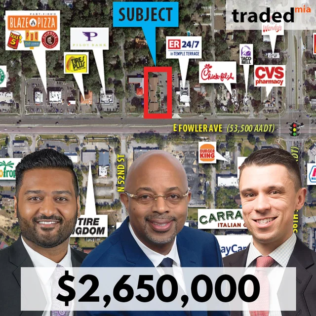 Arafat Asker Acquires Office Building In Temple Terrace For $2.65M From Robbert Eggleston