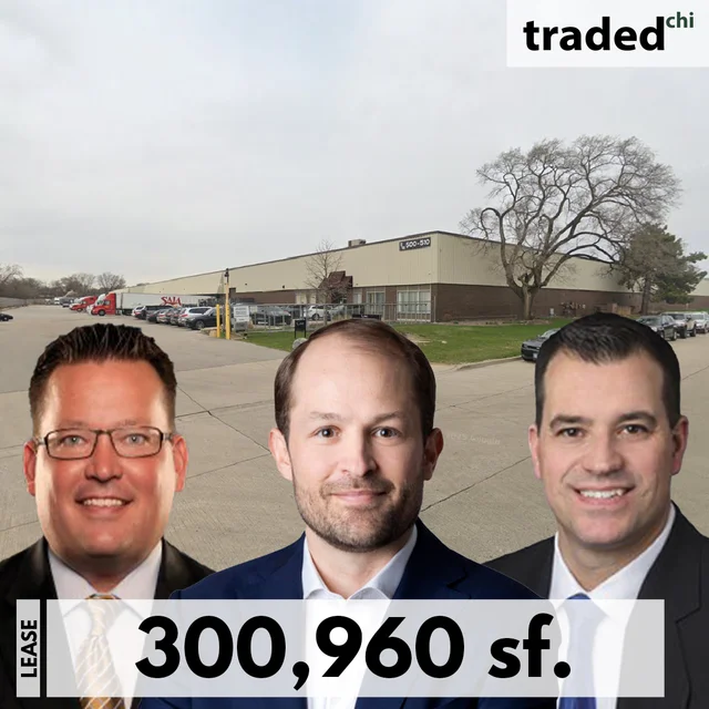 Axis Warehouse & Logistics Renews 300960 Square Foot Lease At 500 Country Club Drive In Bensenville