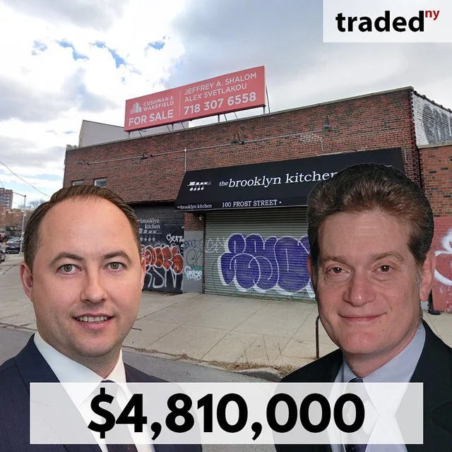 Joel Schwartz Acquires Development Site On Meeker Avenue, Williamsburg For $4.81M