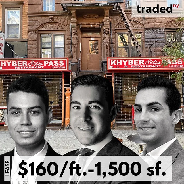 Parkside LES Corporation Leases Retail Space At 34 St. Marks Place In East Village With Brokers Gabe Icikson, Mayer Ghonoja & David Green