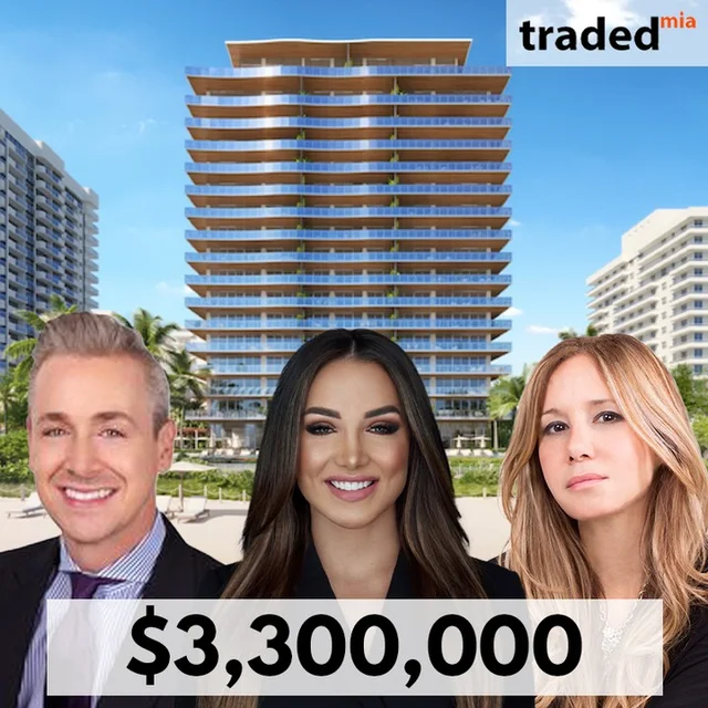 Christopher Jude, Wendy Sanchez & Patricia Maurer Sell 5775 Collins Ave Condo In Miami Beach For $3.3M