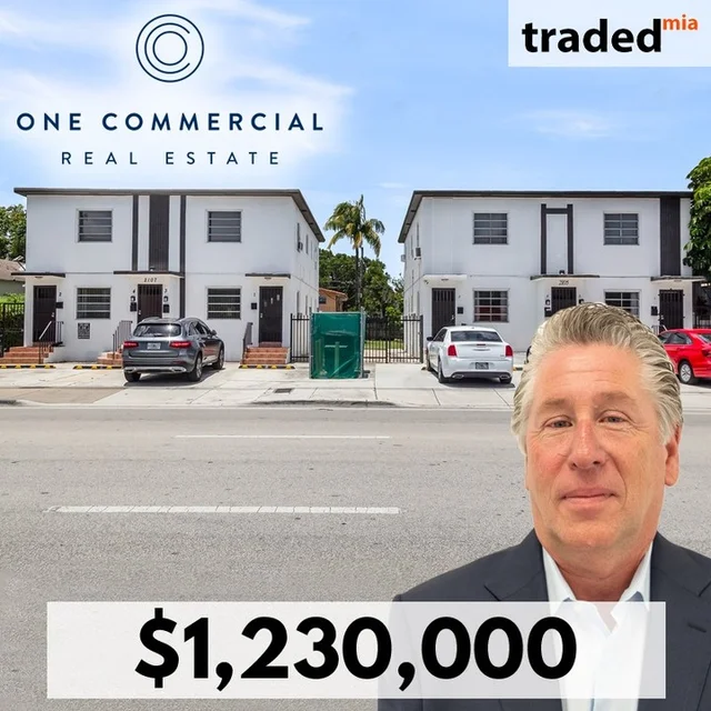 Ezequiel Alfaro & Alejandra Riveiro Acquire 8-Unit Multifamily In Miami For $1.23M