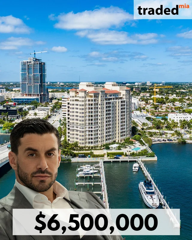 Neil Greenberg Acquires Condo In West Palm Beach For $6.5M With Matthew Dugow As The Broker