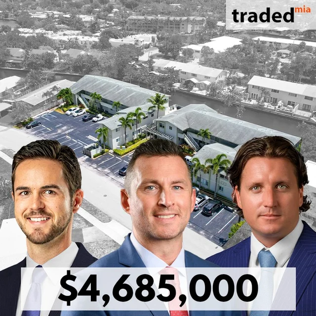 Goran Dragoslavic Acquires Wilton Manors Multifamily For $4.7M With Marcus & Millichap Brokers