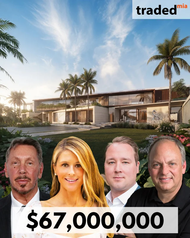 Larry Ellison And David MacNeil Acquire 4-Acre Parcel In Manalapan Florida For $67 Million