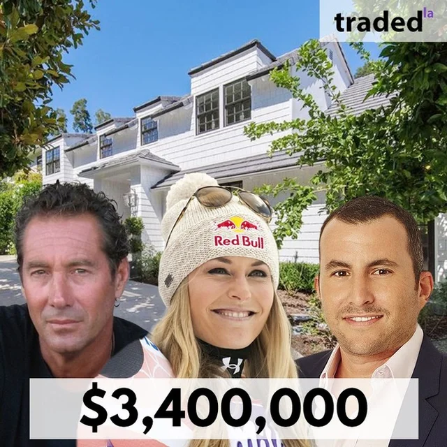 Lindsey Vonn Acquires SFR In Beverly Hills For $3.4M With Brokers Zach Goldsmith - Hilton & Hyland And Robert Hurwitz - Hurwitz James Hurwitz