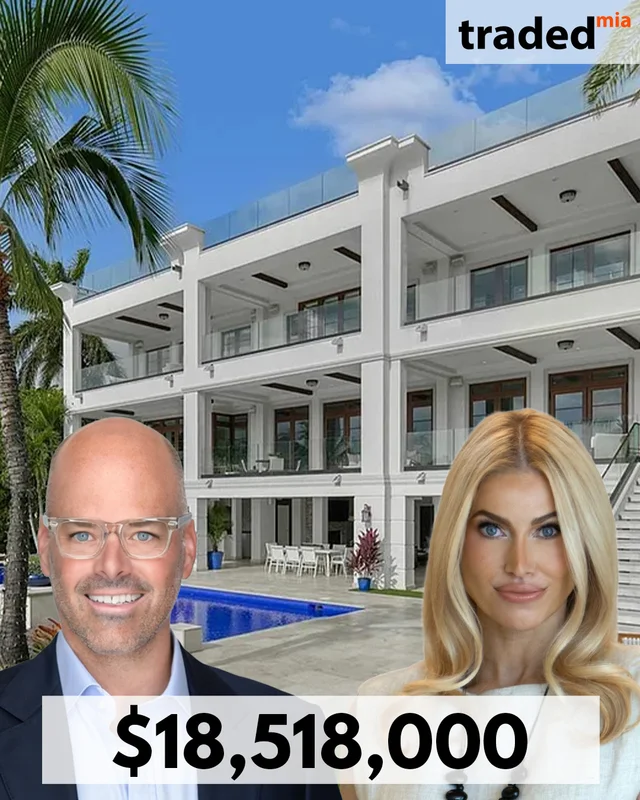 Dana M. Kilburn Purchases Single Family Home From Joshua Gotlib For $18.52M In Miami Beach