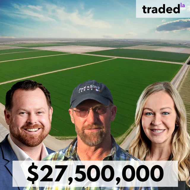 Peri & Sons Farms Acquires 2,411-Acre Holtville Farm For $27.5M
