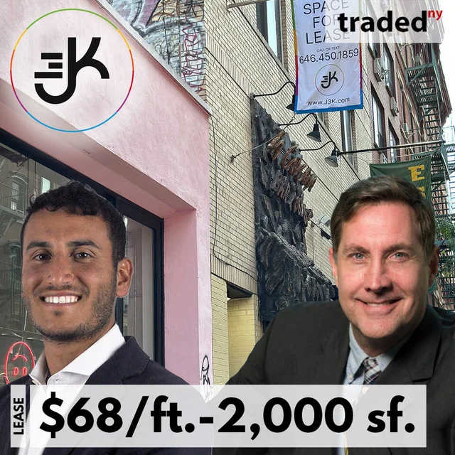 Vitaly Inc Leases Office Space At 122 Rivington Street In Lower East Side With Jeremy Kamali & Bob Juergens Representing The Deal