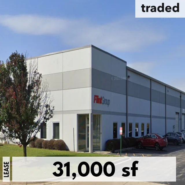Flint Group Leases 31000 Square Feet At 1225 Lakeside Dr In Romeoville With Corey Chase As Tenant's Rep