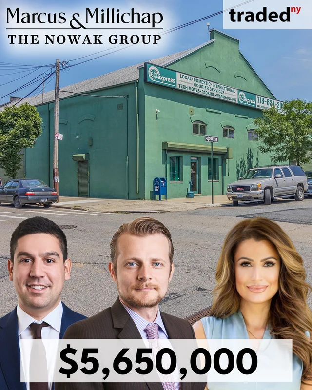 Irina Constantine & Vincent Malerba Sell Industrial Property In Brooklyn For $5.65M With Haritini Pandis