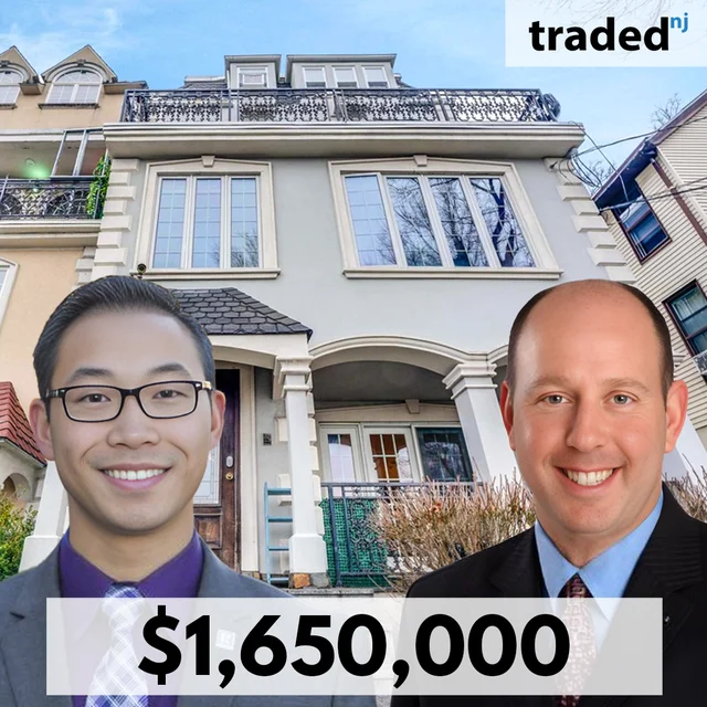 Steven Lewis & Michael Klein Lead $1.65M Multifamily Sale In Weehawken