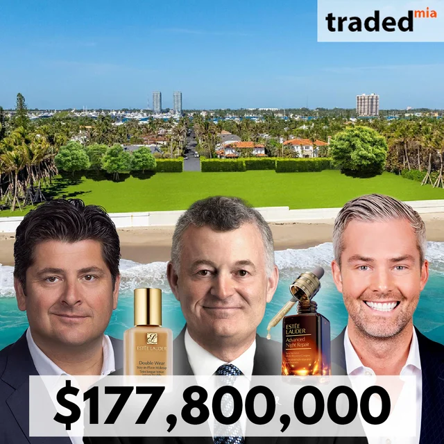 William Lauder Of Estee Lauder Companies Sells 2.3 Acres In Palm Beach For $177.8M