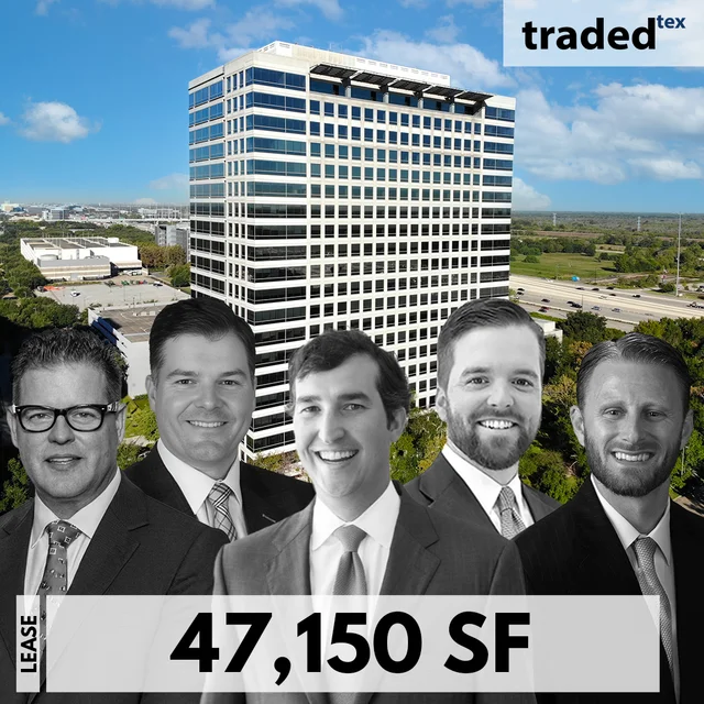 DBR Engineering Consultants Signs Long-Term Lease For 47150 SF Office In Houston's Energy Corridor