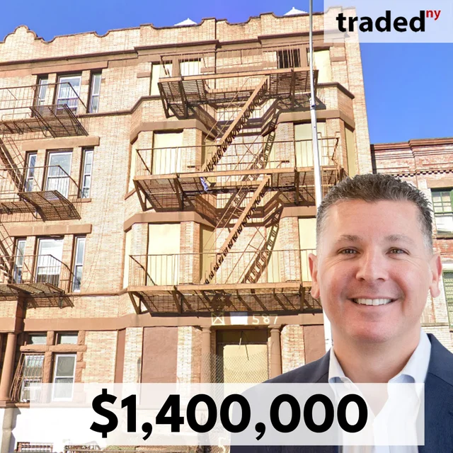 Multifamily Property At 587 East 137th Street Sold For $1.4M In Bronx