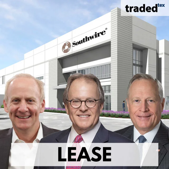 Southwire Leases 1.2M SF Industrial Space At AllianceTexas- Sean Boswell & Chris Teesdale Reps Tenant
