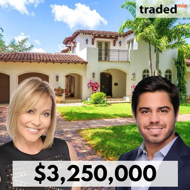Nancy & Steve Silver Acquire SFR In Coral Gables From Myrna Leal With Buyer's Rep Adam Levy - Levy Group
