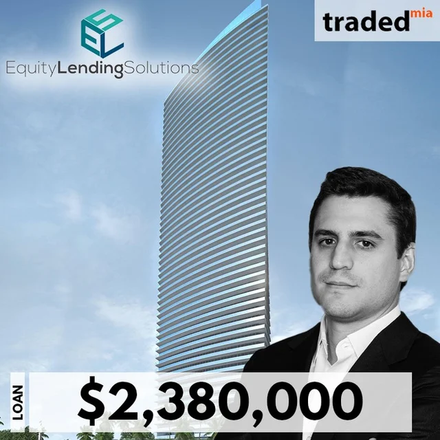 Equity Lending Solutions Provides $2.38M Bridge Loan For Sunny Isles Beach Condo | Hector Castro