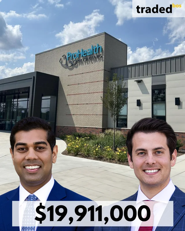 Private Retail-Focused Fund Acquires ProHealth Physicians Medical Office In Bristol For $19.91M