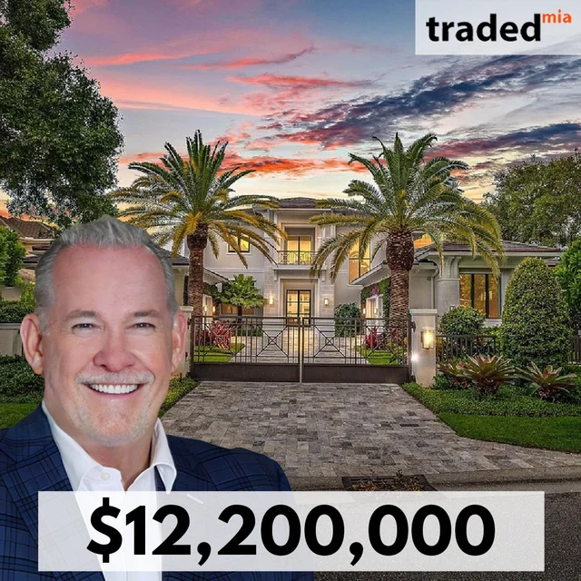 Carter Mario And Eleanor Mario Purchase Jupiter Mansion From Federal Authorities For $12.2M