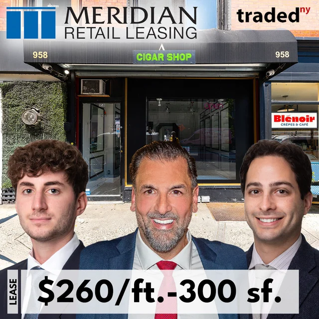 Larry Marolda Leases Retail Space At 958 Lexington Avenue To Boba Whale For $260 Per Ft