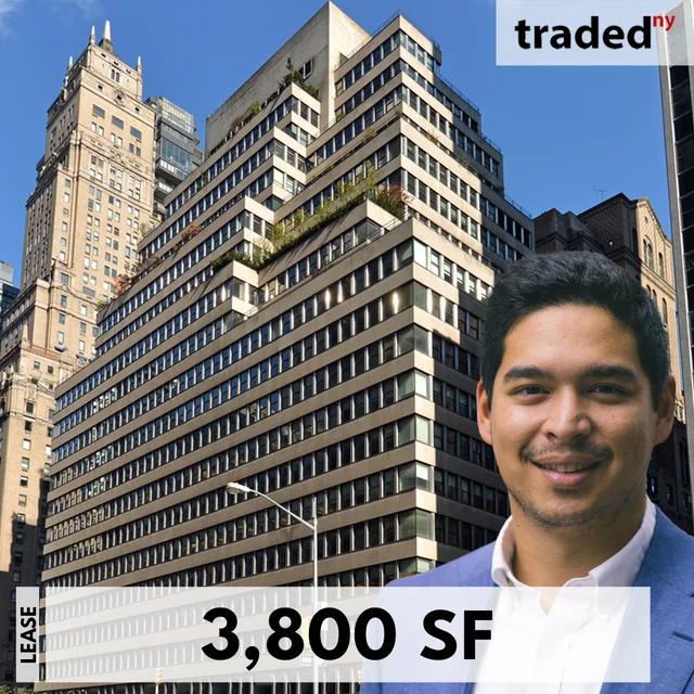 Supramar Leases 3,800 SF Office Space At 445 Park Avenue From Landlord Jay Futersak