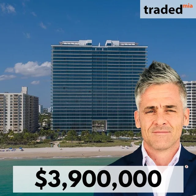 GC Acquires Bal Harbour Condo Unit For $3.9M With Buyer's Rep Matias Derito Conway And Seller's Rep Martina Colombres