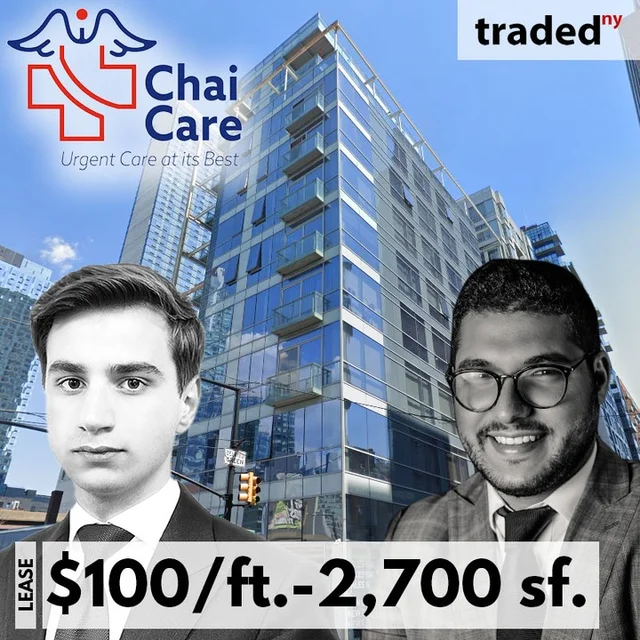 Chai Urgent Care Leases Retail Space In Long Island City