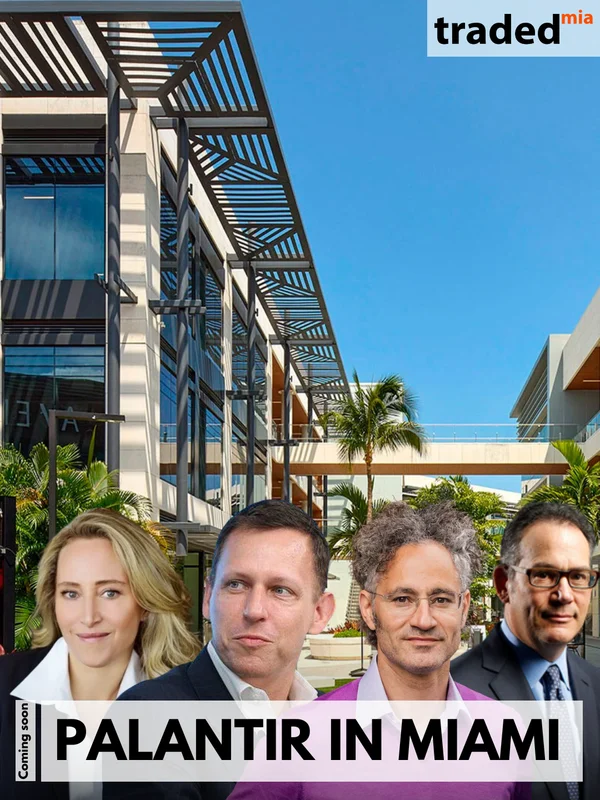 Palantir Technologies Leases Office Space In Aventura From Landlords Jackie Soffer And David Simon