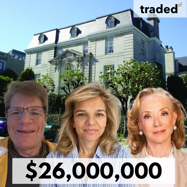 David Geffon Purchases Beaux Arts Home From William And Leigh Matthes For $26 Million In San Francisco
