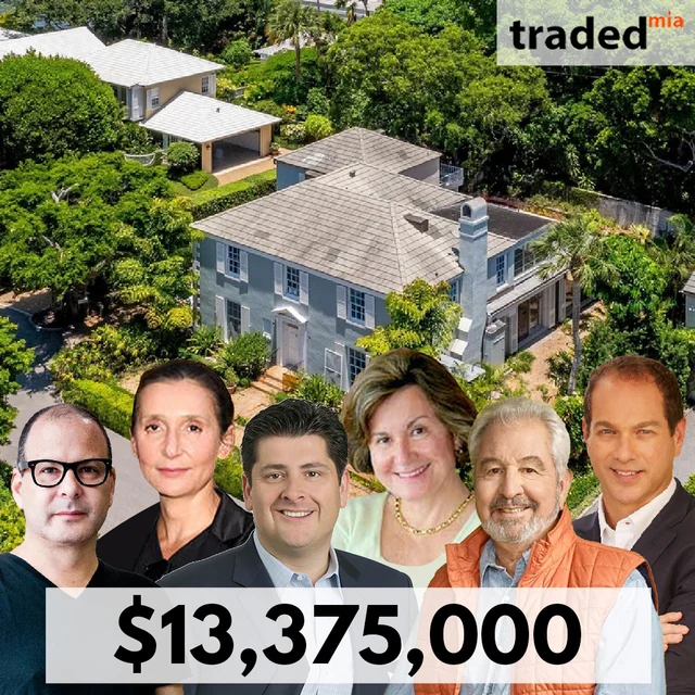 Reed Krakoff And Delphine Krakoff Purchase Palm Beach Home From Diana Barrett And Bob Vila For $13.375M