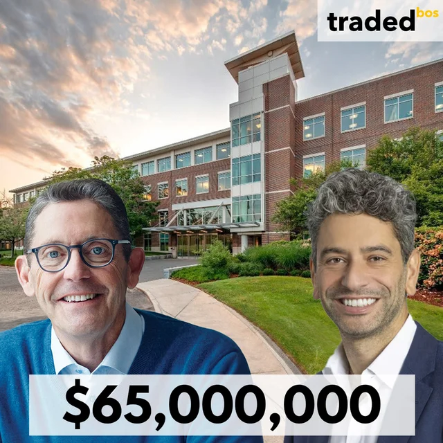 Timothy Sweeney & Vlad Barbalat Of Liberty Mutual Investments Acquire Wellesley Gateway North For $65M