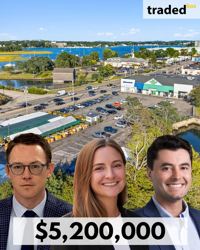 Retail Property Sells For $5.2 Million In Quincy, MA With Brokers Justin Smith, Danielle Turpin & Matt Ericson
