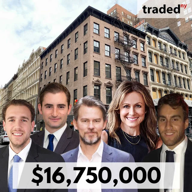 Churchill Real Estate Sells Office Mixed-Use Building In Tribeca For $16.75M