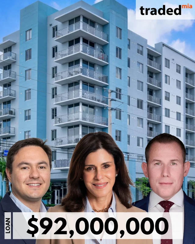 Tatiana Pino & Juan Sebastian Betancur Secure $92 Million Bridge Loan From Arbor Realty Trust In Miami